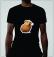 Camisa de Poliéster Estampa de Capivara