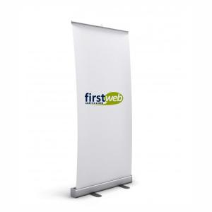 1 Banner com Roll Up Auto Retrátil - 800x2000mm em Lona Brilho 280g - 4x0 - Sem Enobrecimento - Estrutura Inclusa - 22570      