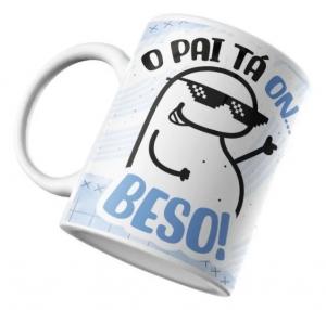 Caneca Branca Personalizada Cerâmica 96x150mm 4x0 Sublimação Sublimação 