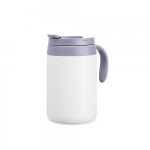 Caneca Térmica 500ml (18700) Inox 304 16x9,4cm 1x0 alça plástica base antiderrapante com Abridor